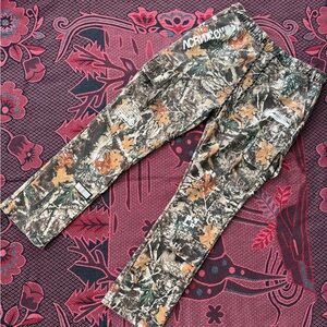 Men's Camo Cargo Joggers - Brown/Green